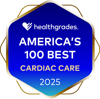 Healthgrades America's 100 Best Cardiac Care 2025