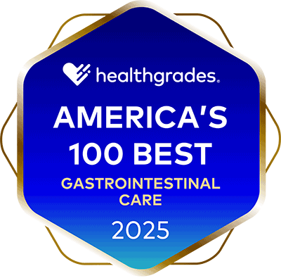 Healthgrades America's 100 Best Gastrointestinal Care 2025